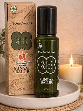 KUTUS KUTUS Bali Herbal Oil 100ml Traditional Indonesian Botanical Body Oil Jamu